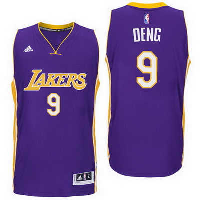 maglia basket luol deng 9 2016-2017 los angeles lakers porpora