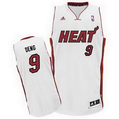 canotta nba luol deng 9 miami heat rev30 bianca