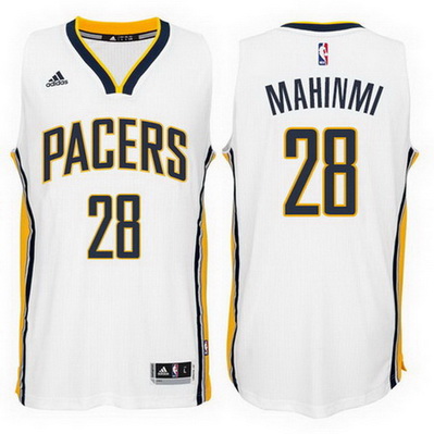 maglia basket mahinmi 28 2015 indiana pacers bianca