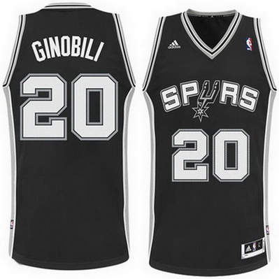 canotta basket manu ginobili 20 san antonio spurs rev30 nero