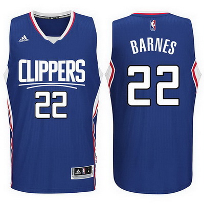 maglia basket matt barnes 22 2016 los angeles clippers blu