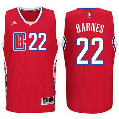 maglia nba matt barnes 22 2016 los angeles clippers rosso