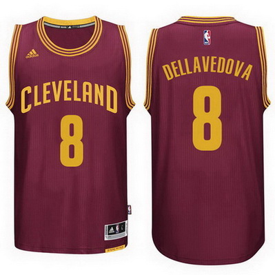 canotta nba matthew dellavedova 8 2015 cleveland cavaliers rosso