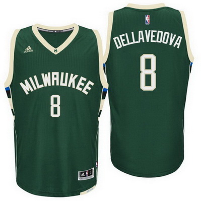 canotta nba matthew dellavedova 8 2016 milwaukee bucks verde