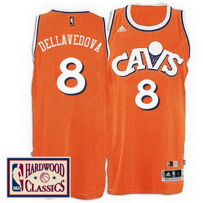 maglia matthew dellavedova 8 2017 cleveland cavaliers arancia