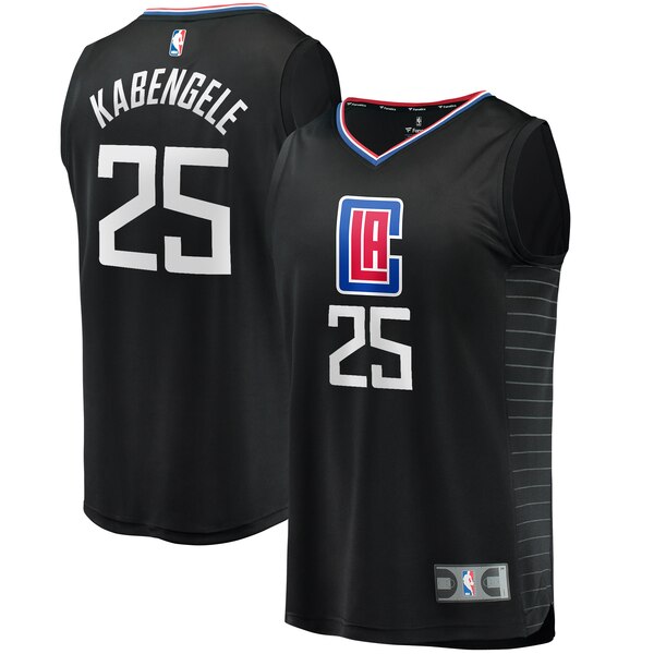 maglia nba mfiondu kabengele 25 2020 los angeles clippers nero