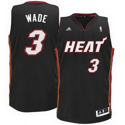 canotta miami heat bambino dwyane wade 3 nero