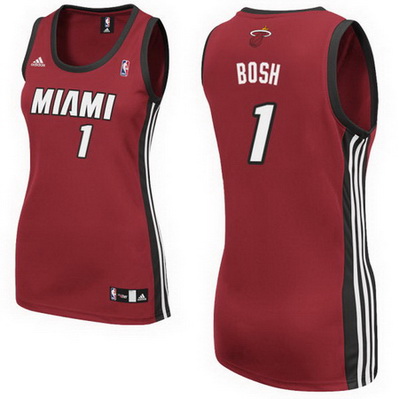 canotte basket donne miami heat chris bosh 1 rosso