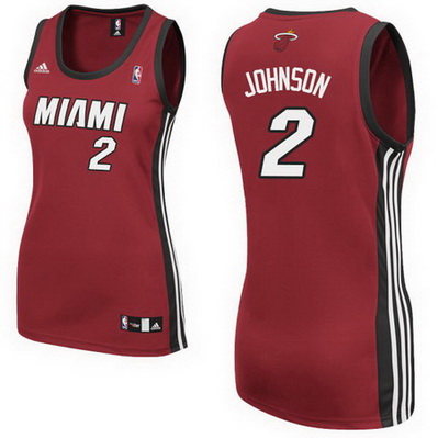 maglia nba donna miami heat joe johnson 2 rosso