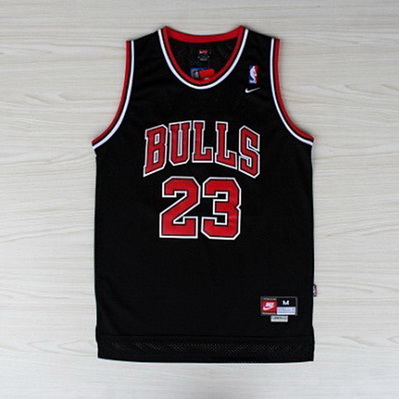 canotta michael jordan 23 retro chicago bulls nero