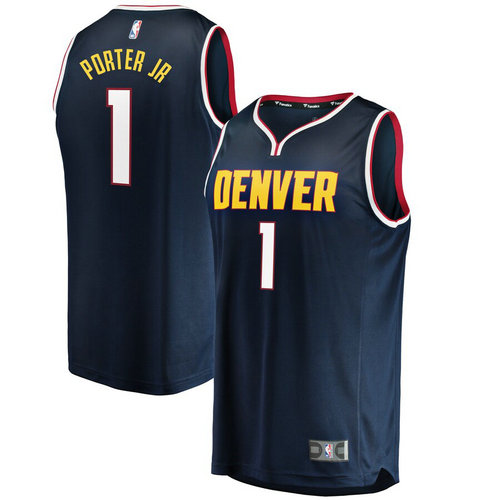 maglia nba Michael Porter Jr 1 2019 denver nuggets Navy