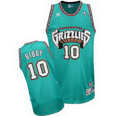 canotta basket mike bibby 10 retro memphis grizzlies verde