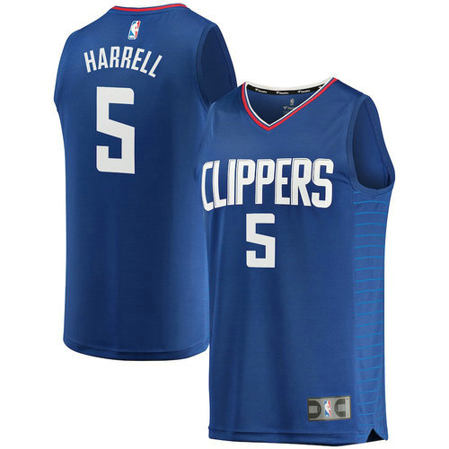 canotta nba Montrezl Harrell 5 2018-2019 los angeles clippers blu