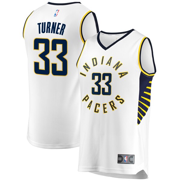 maglia myles turner 33 2020 indiana pacers bianca