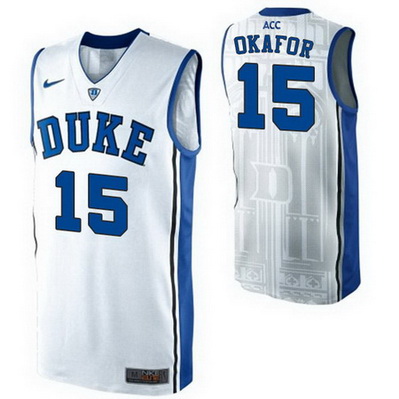 canotte basket ncaa duke university jahlil okafor 15 bianca