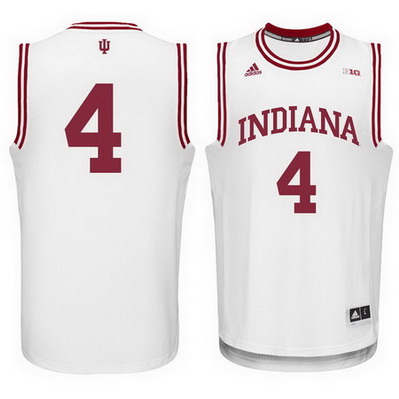 maglie basket ncaa indiana hoosiers victor oladipo 4 bianca