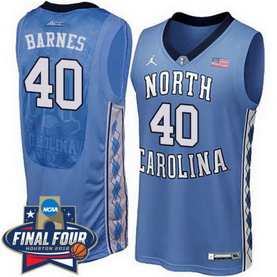 canotte basket ncaa north carolina tar heels harrison barnes 40 blu