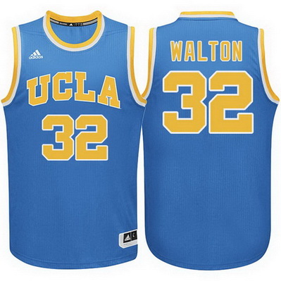 canotta uomo basket ncaa ucla bruins bill walton 32 blu