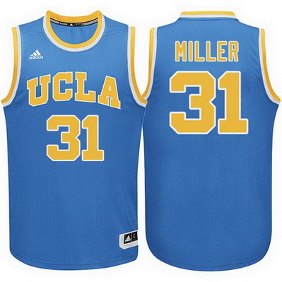 canotta basket uomo ncaa ucla bruins reggie miller 31 blu