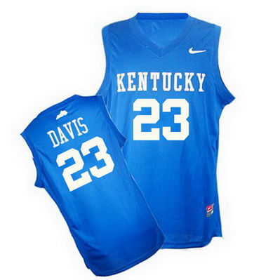 maglia basket ncaa kentucky wildcats anthony davis 23 blu