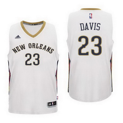 canotta basket new orleans pelicans bambino anthony davis 23 bianca