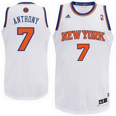 maglia new york knicks bambino carmelo anthony 7 bianca