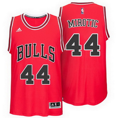 canotta nikola mirotic 44 2016 chicago bulls rosso