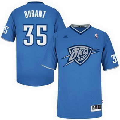 maglie uomo oklahoma ciry thunder natale 2013 kevin durant 35 blu