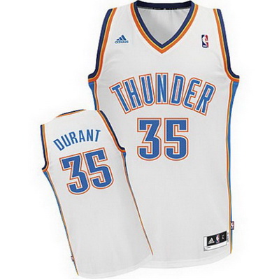 maglia oklahoma city thunder bambino kevin durant 35 bianca