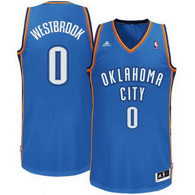 maglia nba oklahoma city thunder bambino russell westbrook 0 blu