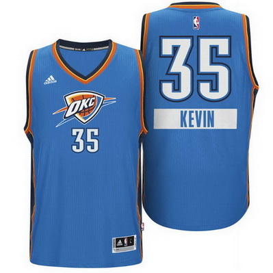 canotta uomo oklahoma city thunder natale 2014 kevin durant 35 blu