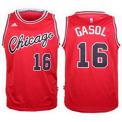 canotta basket pau gasol 16 2017 chicago bulls rosso