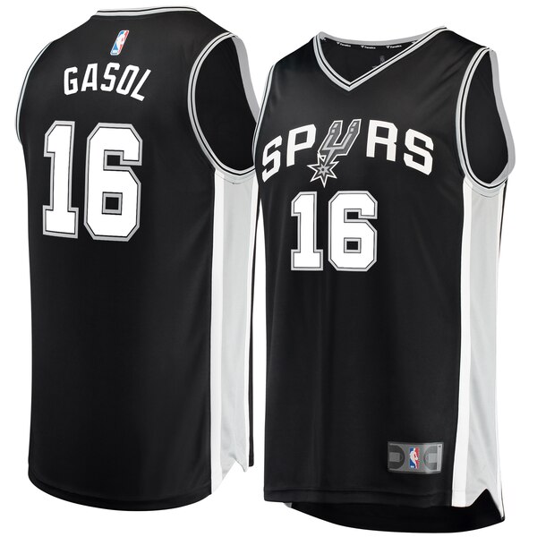 canotta Pau Gasol 16 2019-2020 san antonio spurs nero