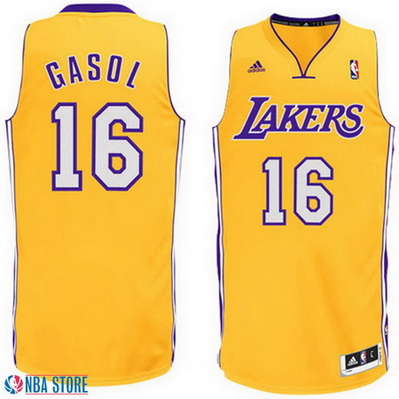 maglia pau gasol 16 los angeles lakers rev30 giallo