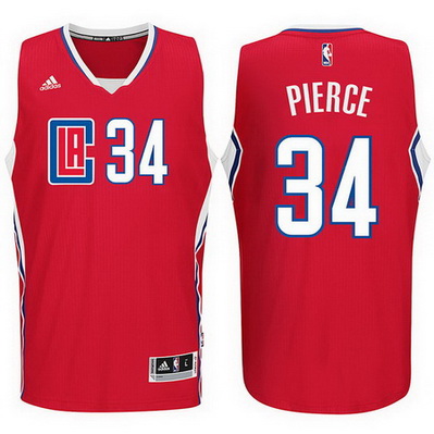 maglia basket paul pierce 34 2016 los angeles clippers rosso