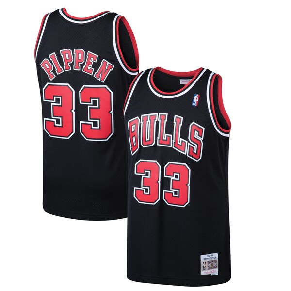 canotta scottie pippen 33 2019-20 chicago bulls nero