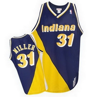 canotta uomo reggie miller 31 indiana pacers classico