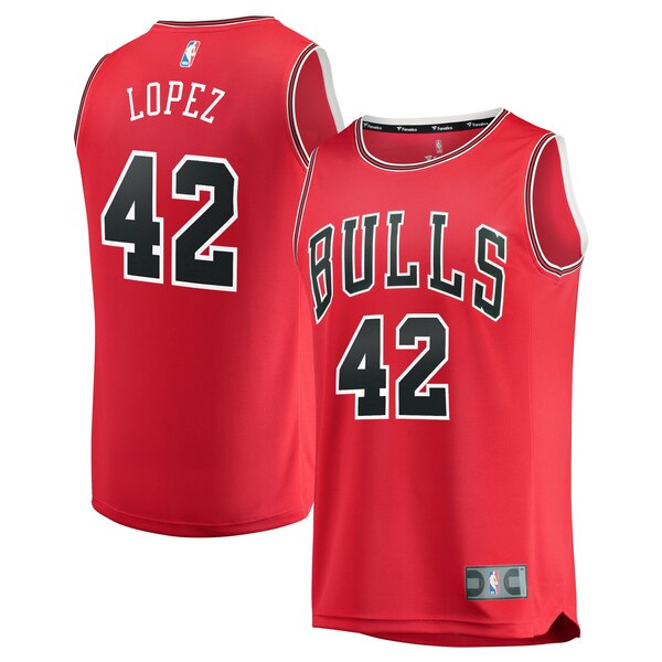 canotta basket Robin Lopez 42 2020 chicago bulls rosso