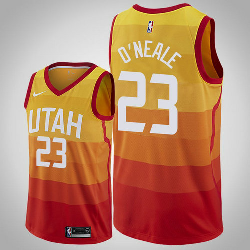 maglia nba Royce O'Neale 23 2018-2019 utah jazz rosso