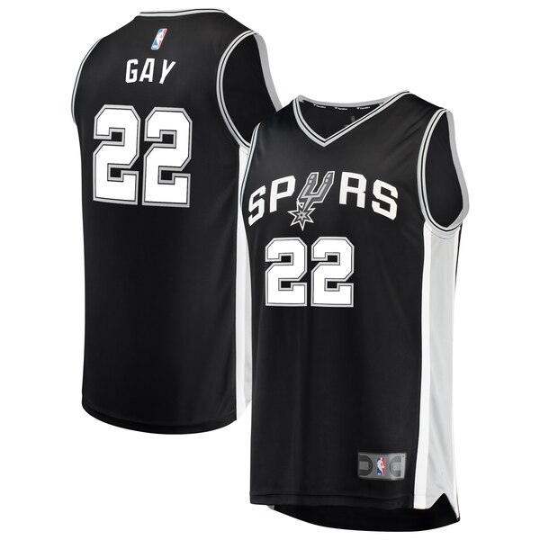 maglia basket rudy gay 22 2019-2020 san antonio spurs nero