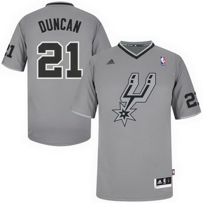 canotta basket san antonio spurs natale 2013 tim duncan 21 grigio