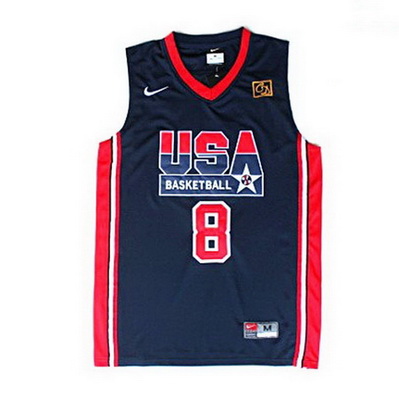 maglie uomo scottie pippen 8 nba usa 1992 blu