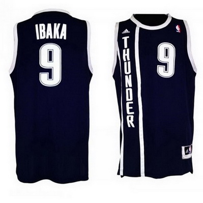 canotta nba serge ibaka 9 retro oklahoma city thunder blu