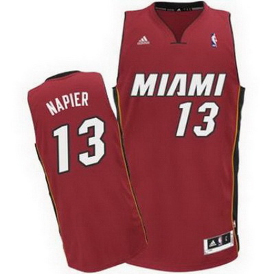 maglia nba shabazz napier 13 miami heat rev30 rosso