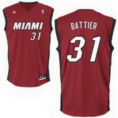 canotta nba shane battier 31 miami heat rev30 rosso