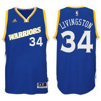 canotta shaun livingston 34 2017 golden state warriors blu