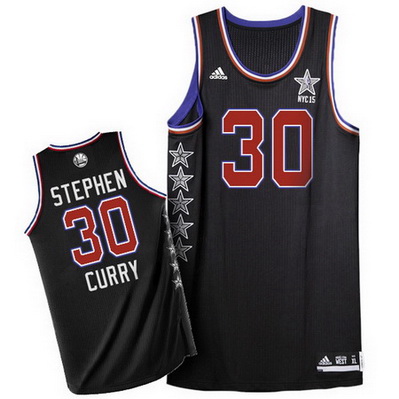 maglia uomo stephen curry 30 nba all star 2015 nero