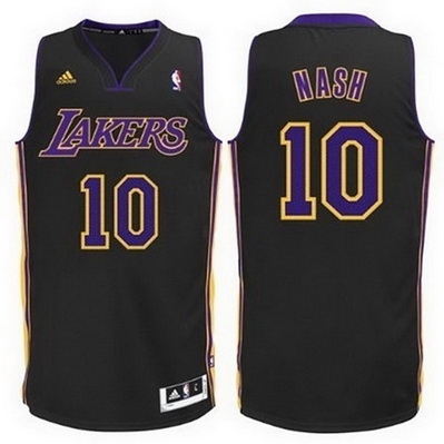 canotta nba steve nash 10 los angeles lakers nero