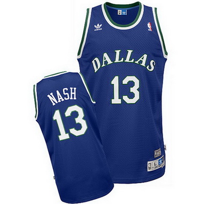 maglia basket steve nash 13 dallas mavericks soul blu