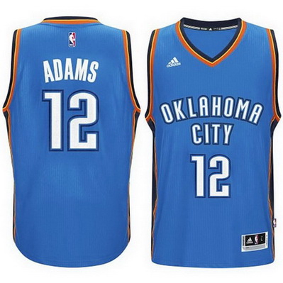 maglia basket steven adams 12 2015 oklahoma city thunder blu